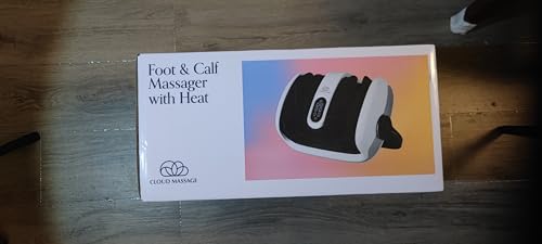Cloud Massage Shiatsu Foot Massager with Heat – Deep Kneading for Pain Relief – Perfect for Father’s Day, Circulation & Relaxation – Ideal for Plantar Fasciitis, Neuropathy & Arthritis