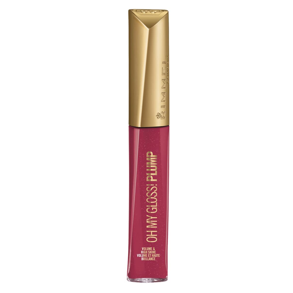 Rimmel (RIMMZ) OH MY GLOSS PLUMP - High-shine Lipgloss, 501 Raspberry Sundae