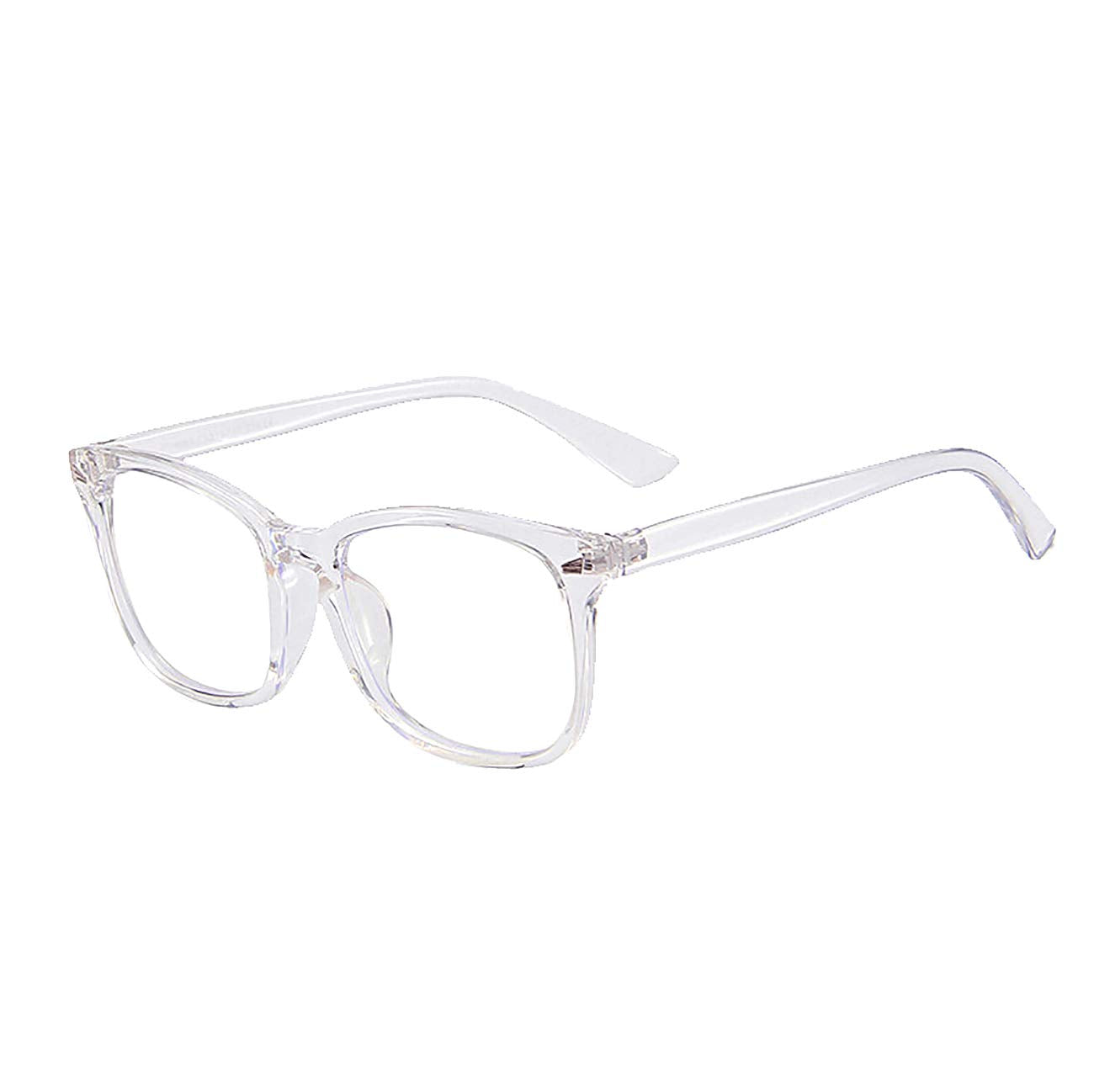 Maxjuli Blue Light Blocking Glasses,Computer Reading/Gaming/TV/Phones Glasses for Women Men(Transparent)