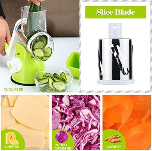 Round Mandoline Slicer Shredder