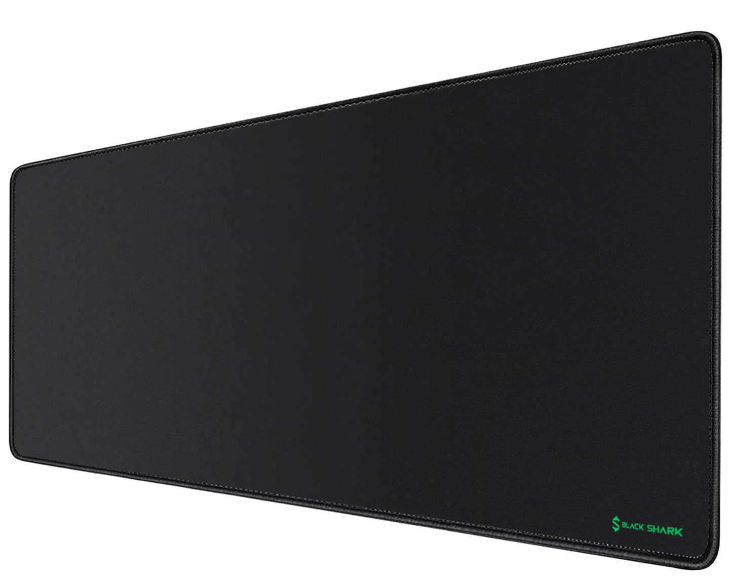 Black Shark Gaming Mouse Pad Desk Mat (31.5” x 11.8” x 0.15”) Mousepad with Superfine Fiber Surface Smooth, Non-Slip Rubber Base, Office Decor for Gamers, Office, Desk Pad Manta P2