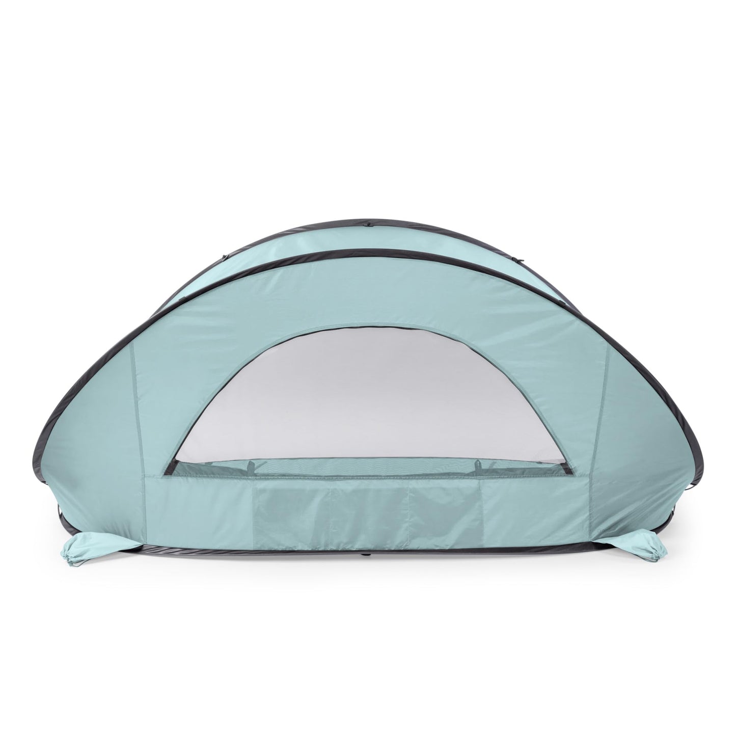 PICNIC TIME Manta Portable Beach Tent, Pop Up Tent, Beach Sun Shelter Pop Up, Beach Umbrella (Light Blue)