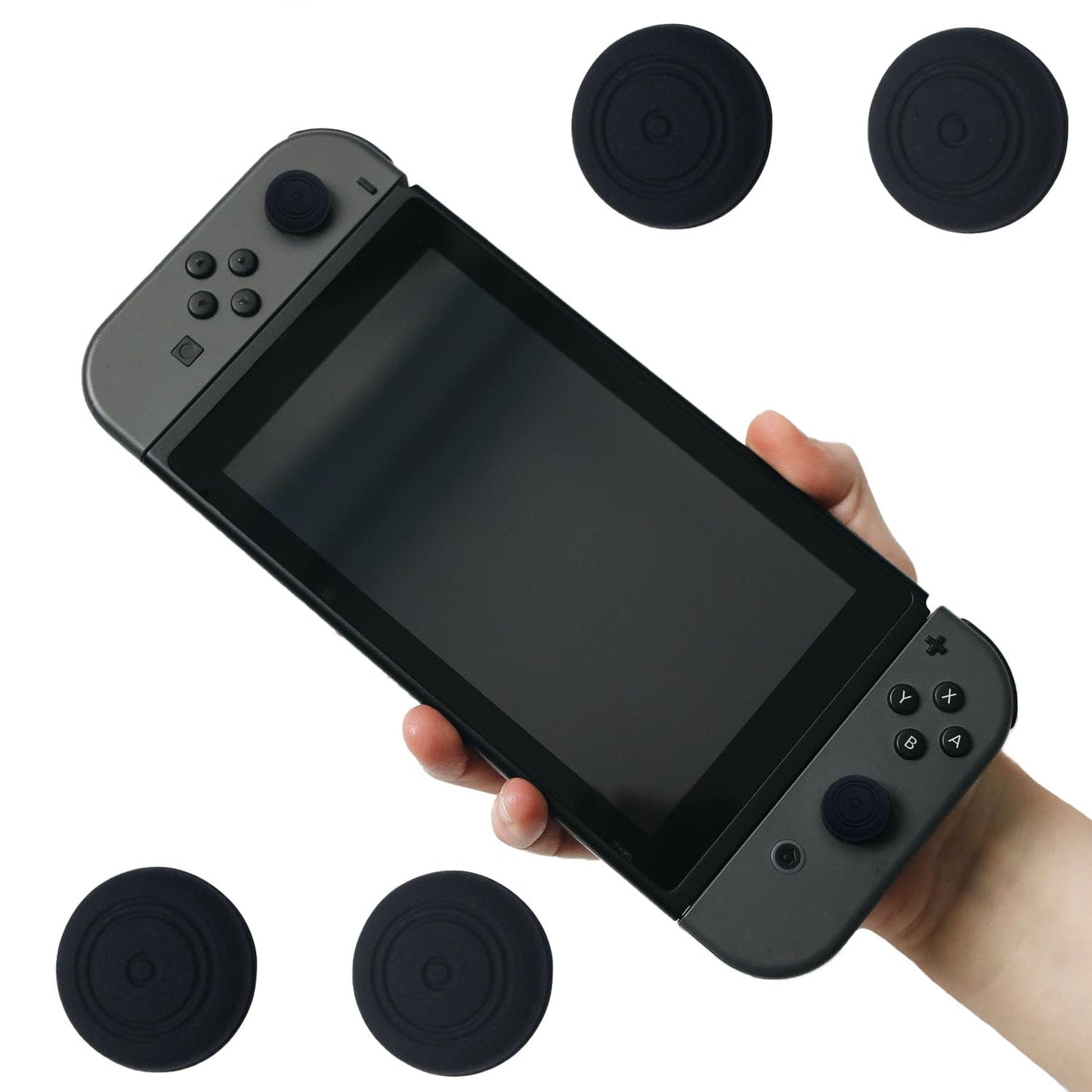 32 Pcs Silicone Joystick Thumb Stick Grip Cover, Analog Controller Gamepad Thumb Stick Grips Thumbsticks Joystick Cap Cover for Nintendo Switch NS Controller Joy-Con