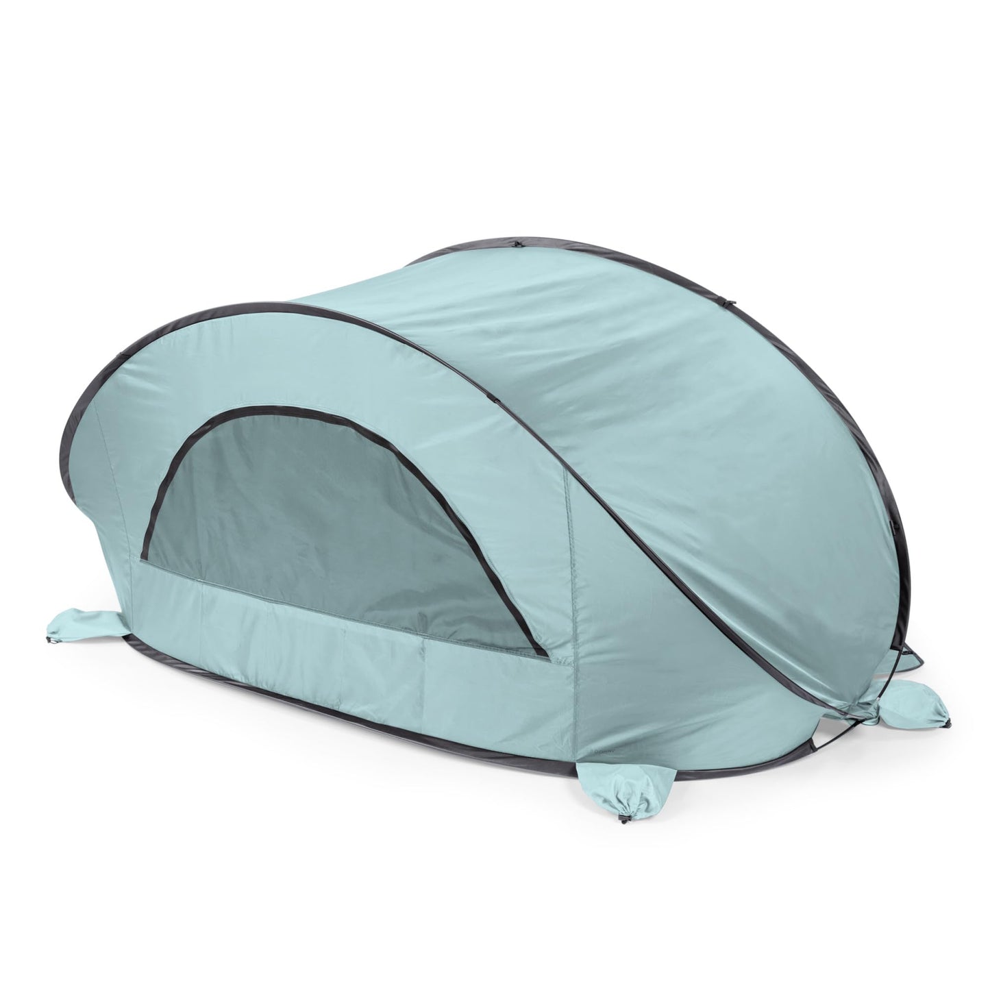 PICNIC TIME Manta Portable Beach Tent, Pop Up Tent, Beach Sun Shelter Pop Up, Beach Umbrella (Light Blue)