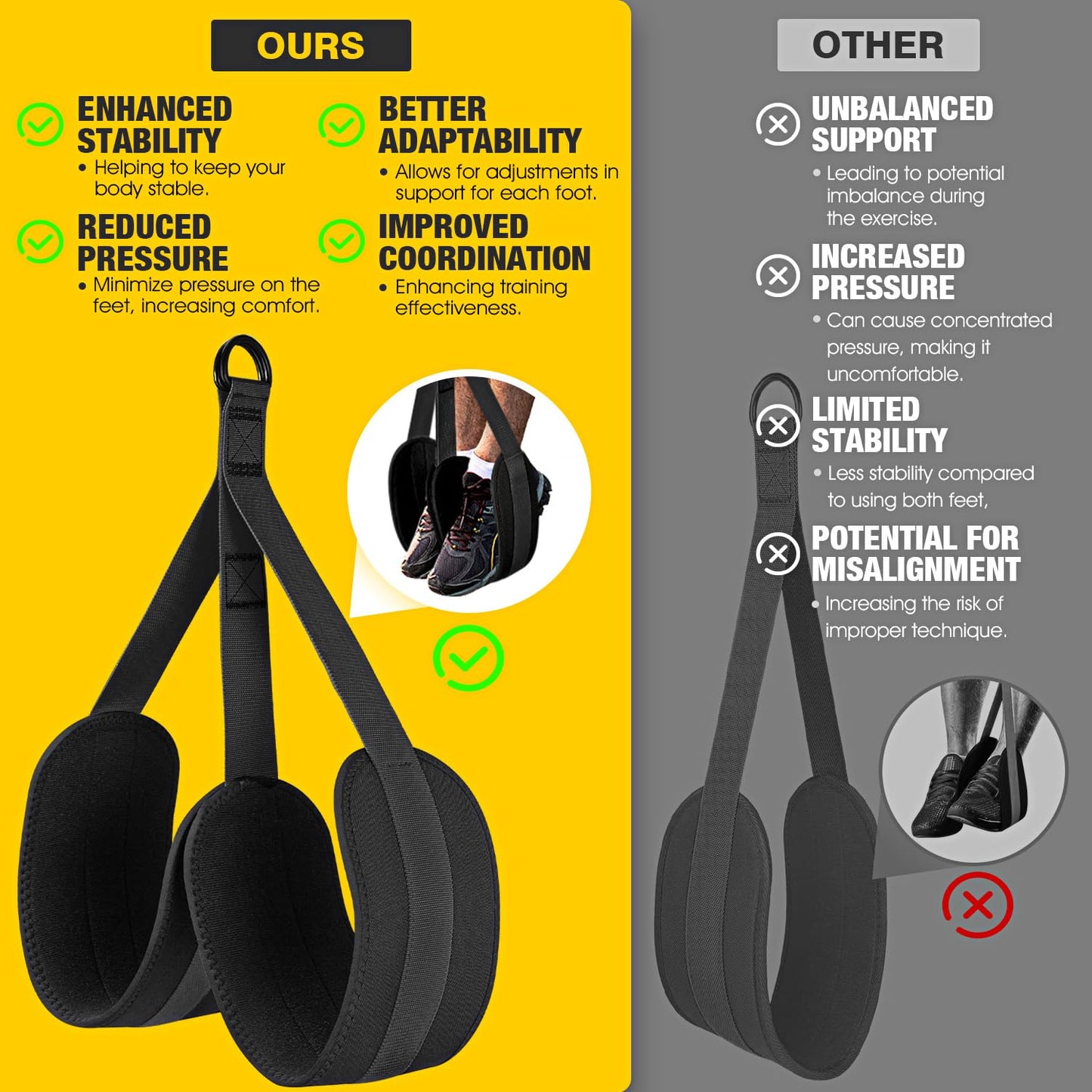 Ayombo Pull Up Assistance Bands, Resistance Bands for Pull Up Bar Workout, Adjustable Heavy Duty Pull Up Assist Equipment with 4 Assistance Bands, Home Gym Strength Training, Fitness Best Partner