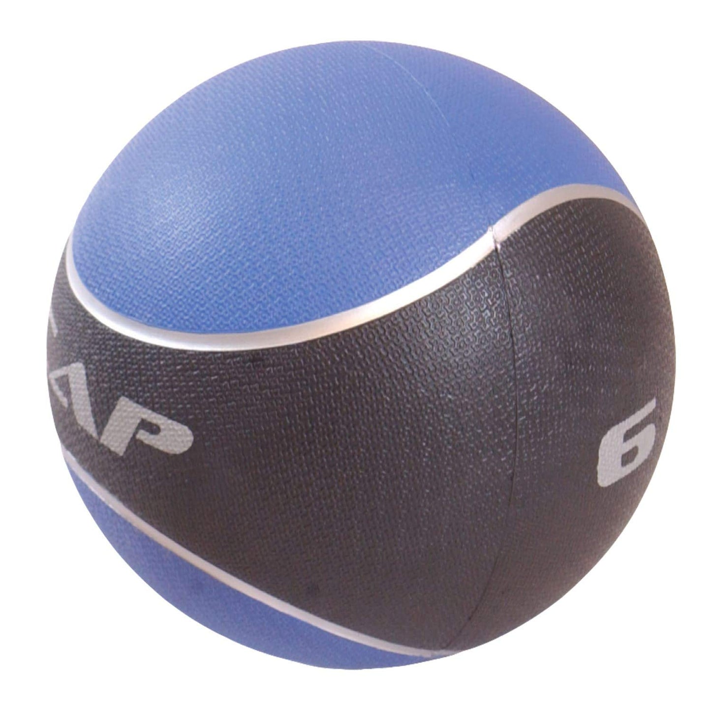 CAP Barbell Rubber Medicine Ball, 6-Pound , Blue