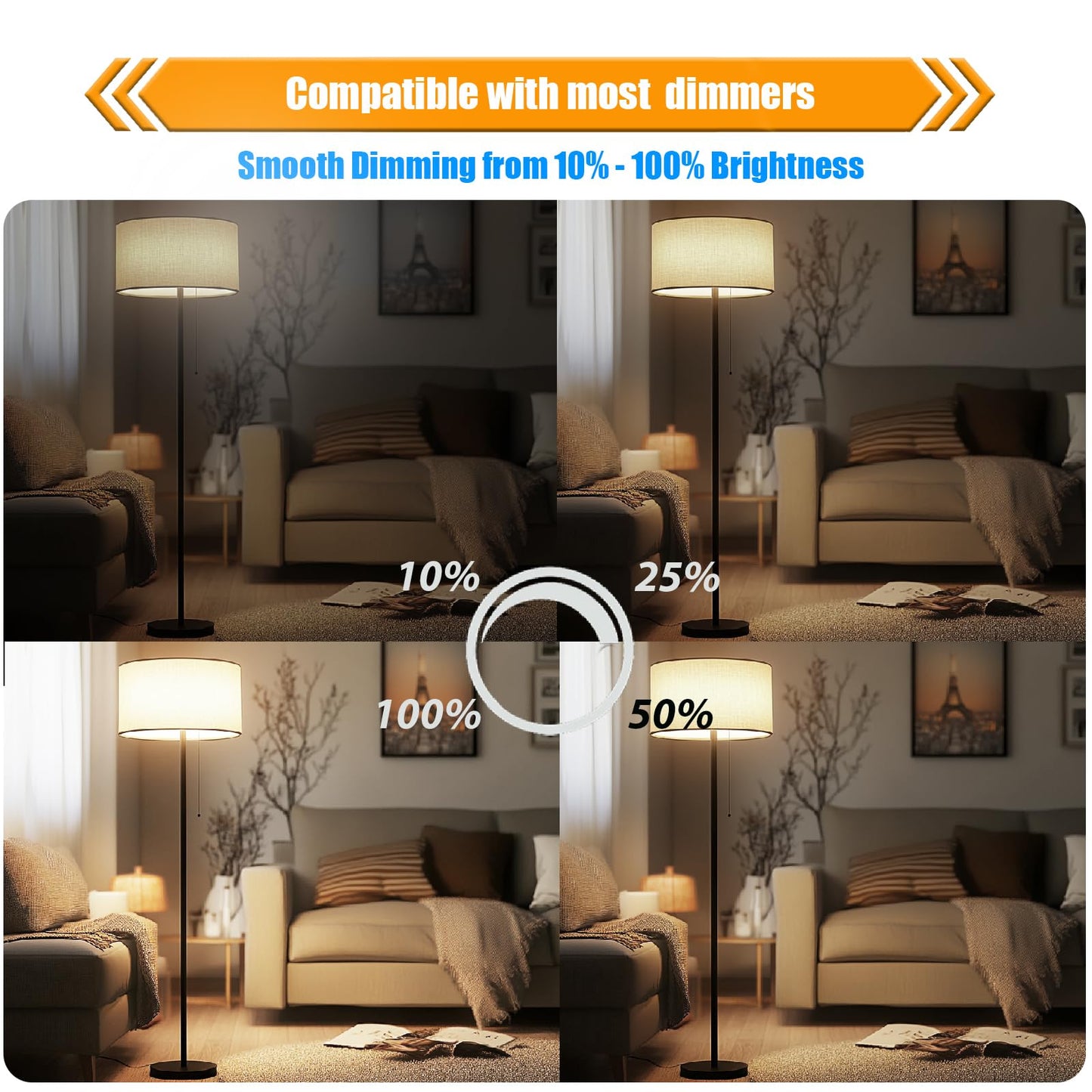 winsaLED 16 Pack LED Edison Bulbs 40W Equivalent, 4000K Cool White Dimmable ST19 Light Bulb, 4W LED Filament Bulb, 450LM E26 Vintage Bulbs for Ceiling Light Fixtures