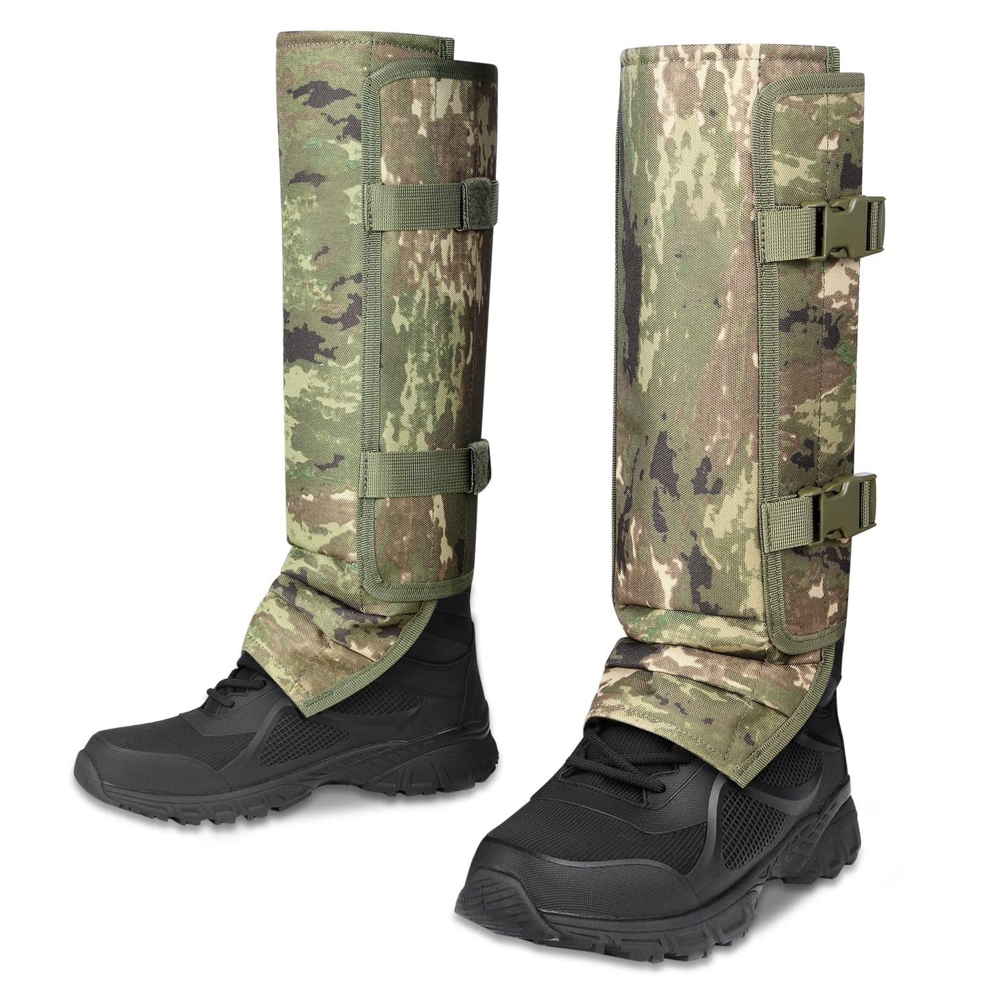 TREKMASTER Snake Gaiters Snake Chaps: Waterproof Snake Guards Snake Bite Protection for Lower Legs, Snake Proof Gaiters Fit for Men & Women, Adjustable Size for Hunting Hiking and Farm