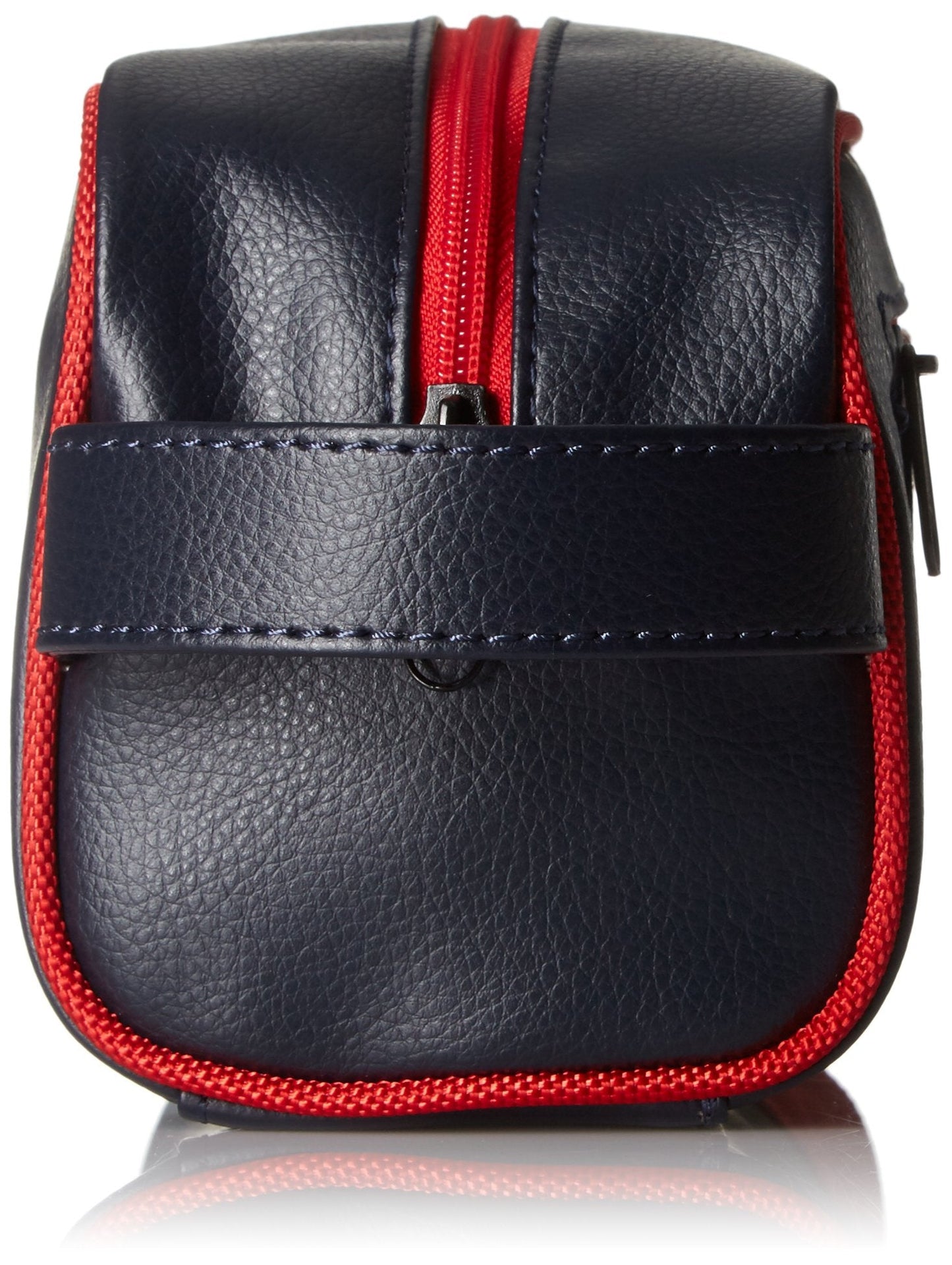 Nautica Men's Top Zip Travel Kit Toiletry Bag Organizer, red, One Size