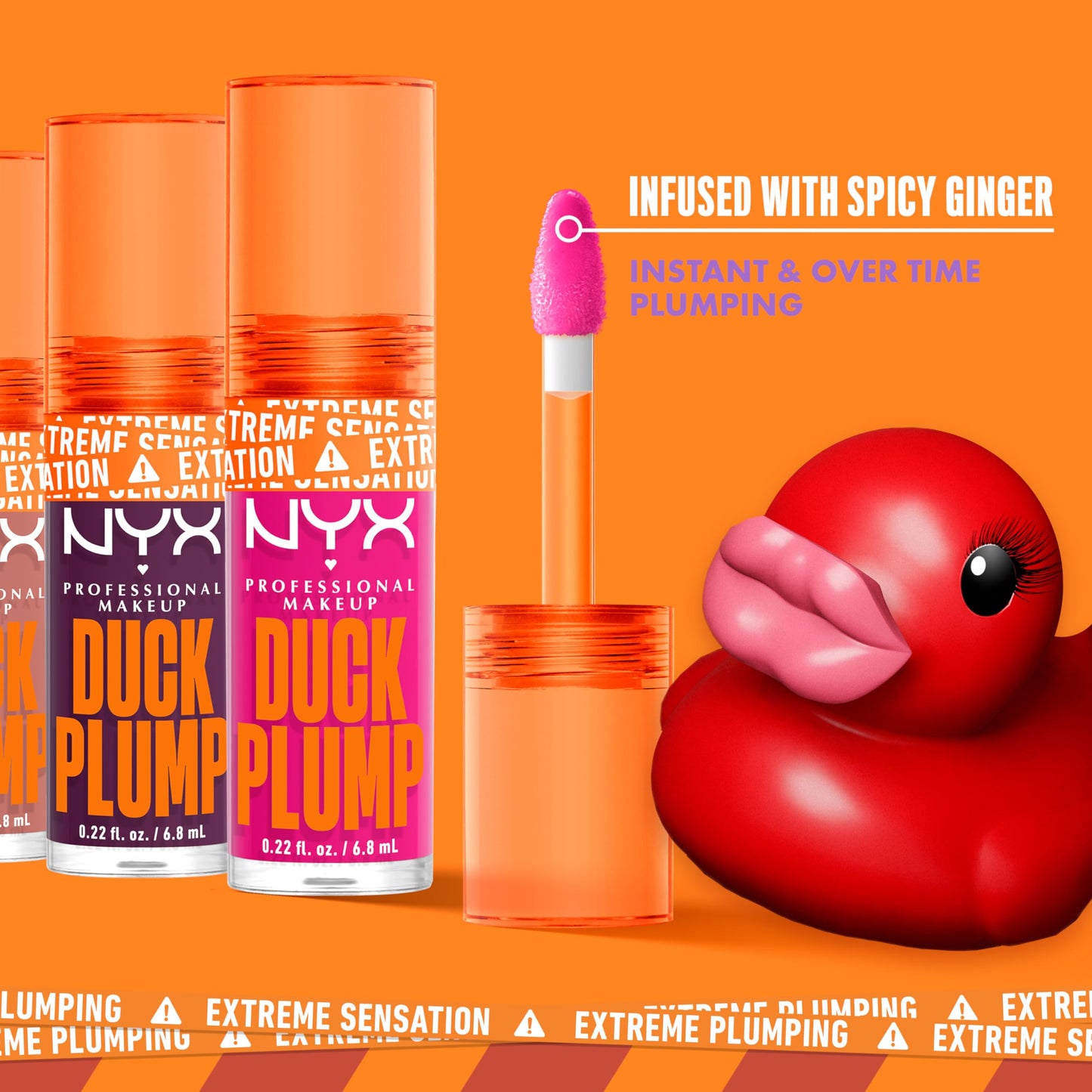 NYX Professional Makeup Duck Plump Lip Plumping Gloss -Pure Plump