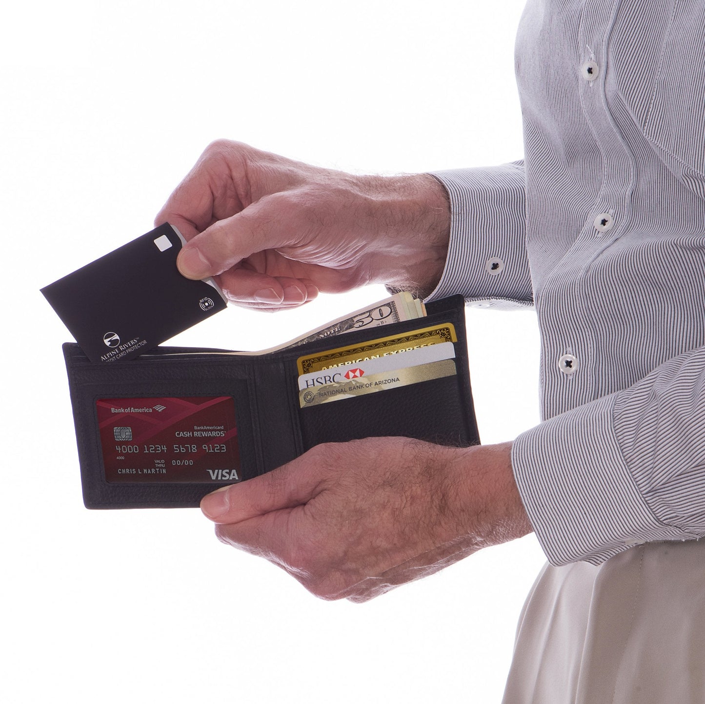 18 RFID Blocking Sleeves Set: 14 Credit Card Holders and 4 Passport Protectors - Premium Identity Theft Protection for Men & Women. Slim Design Fits Wallets & Purses