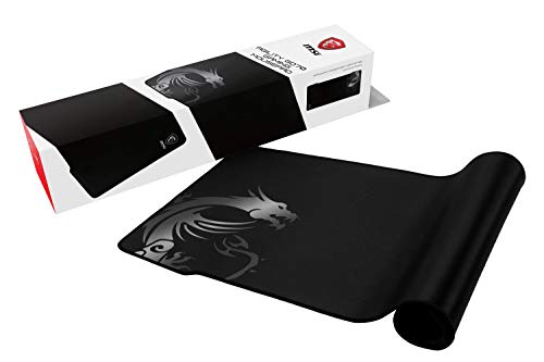 MSI Agility GD70 Premium Gaming Mouse Pad, XXL Wide Extended Size, Smooth Silk Fabric, Anti-Slip Natural Rubber Base, 36” X 16” X 0.1”