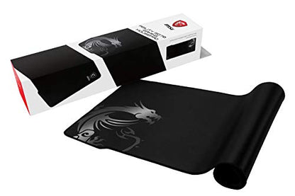 MSI Agility GD70 Premium Gaming Mouse Pad, XXL Wide Extended Size, Smooth Silk Fabric, Anti-Slip Natural Rubber Base, 36” X 16” X 0.1”