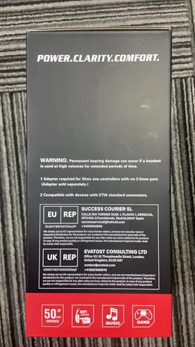 NUBWO U3 Gaming Headset with Microphone, Safe Volume Limited, Kids Headphones for Switch, Super Lightweight, Rich Sound, 3.5mm Jack for NS, PS4, PS5, Xbox, Tablet, iPad Computer, Red