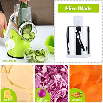Round Mandoline Slicer Shredder
