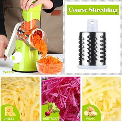Round Mandoline Slicer Shredder