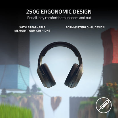 Razer Barracuda X Wireless Multi-Platform Gaming and Mobile Headset (2021 Model): 250g Ergonomic Design - Detachable HyperClear Mic - 20 Hr Battery - Compatible w/PC, PS5, Switch, & Android - Black