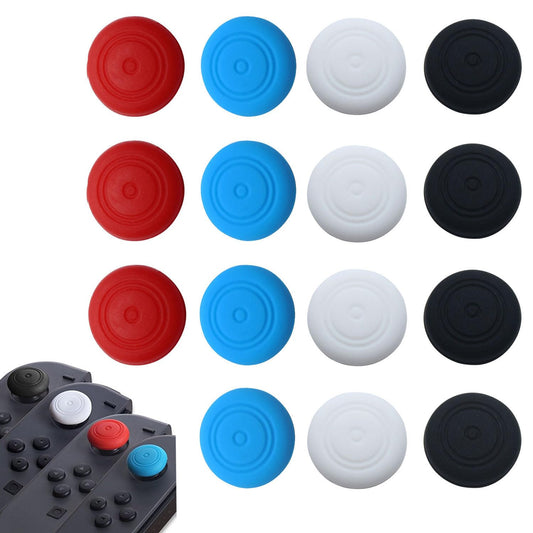 32 Pcs Silicone Joystick Thumb Stick Grip Cover, Analog Controller Gamepad Thumb Stick Grips Thumbsticks Joystick Cap Cover for Nintendo Switch NS Controller Joy-Con