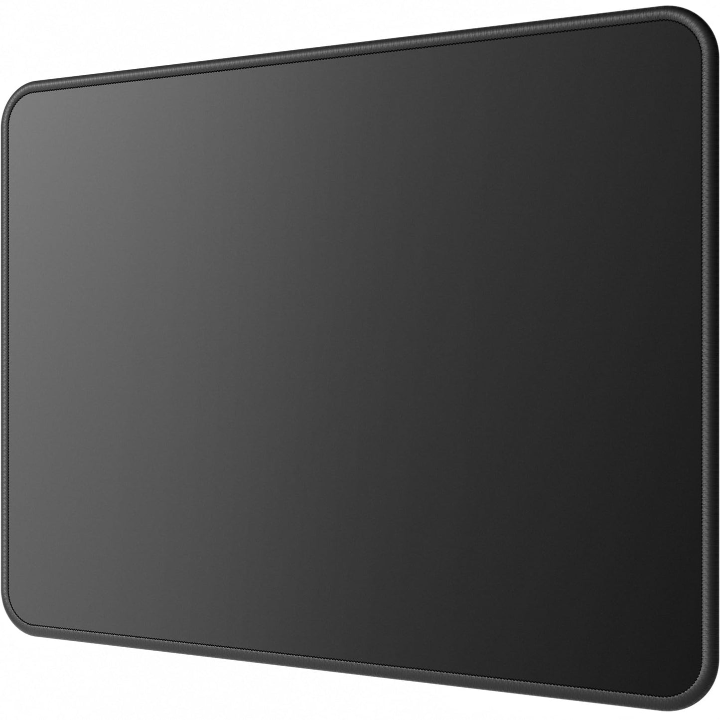 MROCO Large Gaming Mouse Pad [50% Larger] with Non-Slip Rubber Base, Premium-Textured & Waterproof Mousepad with Stitched Edges, Mouse Pads for Computers, Gamer, Office & Home, 14 x 11in, Black