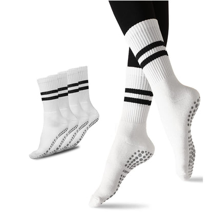 Flydo Yoga Socks Pilates for Women with Grips, Non-Slip Socks for Pilates, Barre, Ballet, Fitness，Dance, Workout