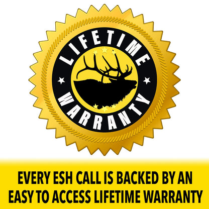 ESH Bull Elk Call & Cow Elk Call – Realistic Diaphragm Style Mouth Calls – Double Reed Bull Elk Calls for Hunting – Compact Bugling Bull Elk Calls for Beginner & Pro Hunters – Elk Hunting Calls