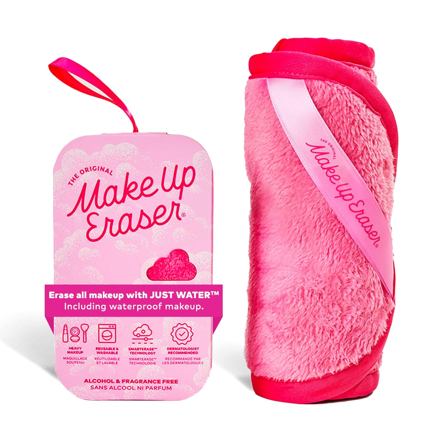 MAKEUP ERASER Makeup Eraser Original Pink, 1 count