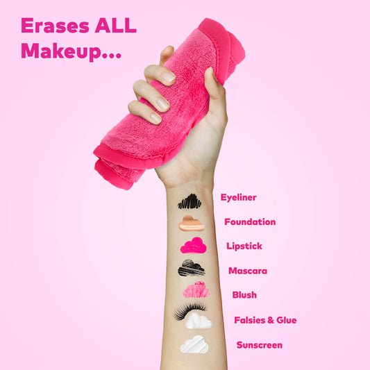 MAKEUP ERASER Makeup Eraser Original Pink, 1 count