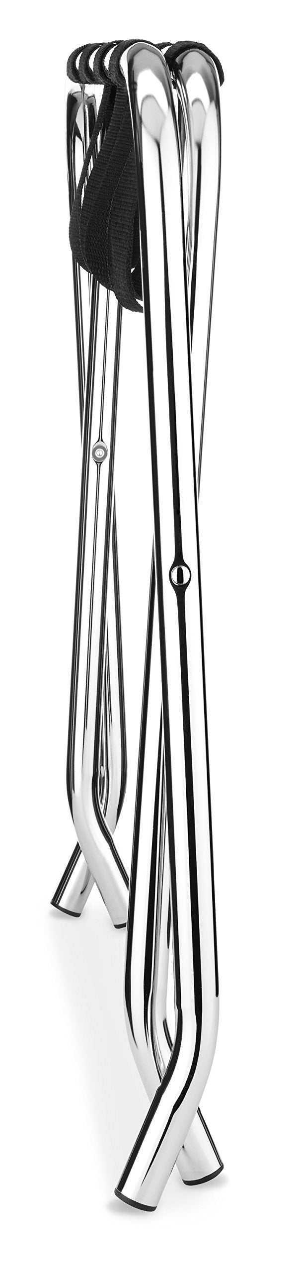 Whitmor Chrome Luggage Rack - Foldable - Commercial Quality
