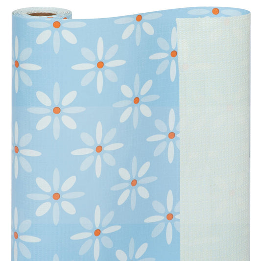 18" W x 96" L Floral Drawer and Shelf Liner for Cabinets, Non-Adhesive Strong Grip Non-Slip Flower Shelf Cabinet Kitchen Shelf Liners for Kitchen Cabinets