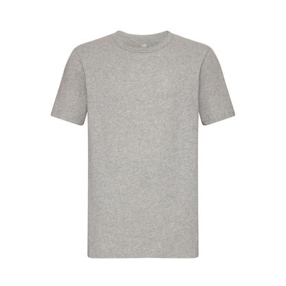 New Balance Men's Cotton Performance Crew Neck Undershirts Tag Free and Moisture-Wicking (3 Pack), Light Heather Grey/White/New Spruce, Large