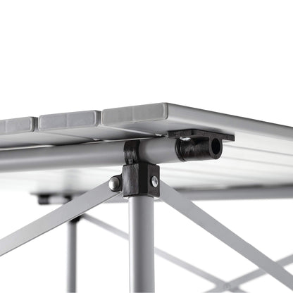 Coleman Outdoor Folding Table, Sturdy Aluminum Camping Table with Snap-Together Design, Seats 4 & Carry Bag Included, Great for Camping, Tailgating, Grilling, Hunting, Outdoor Dining & More