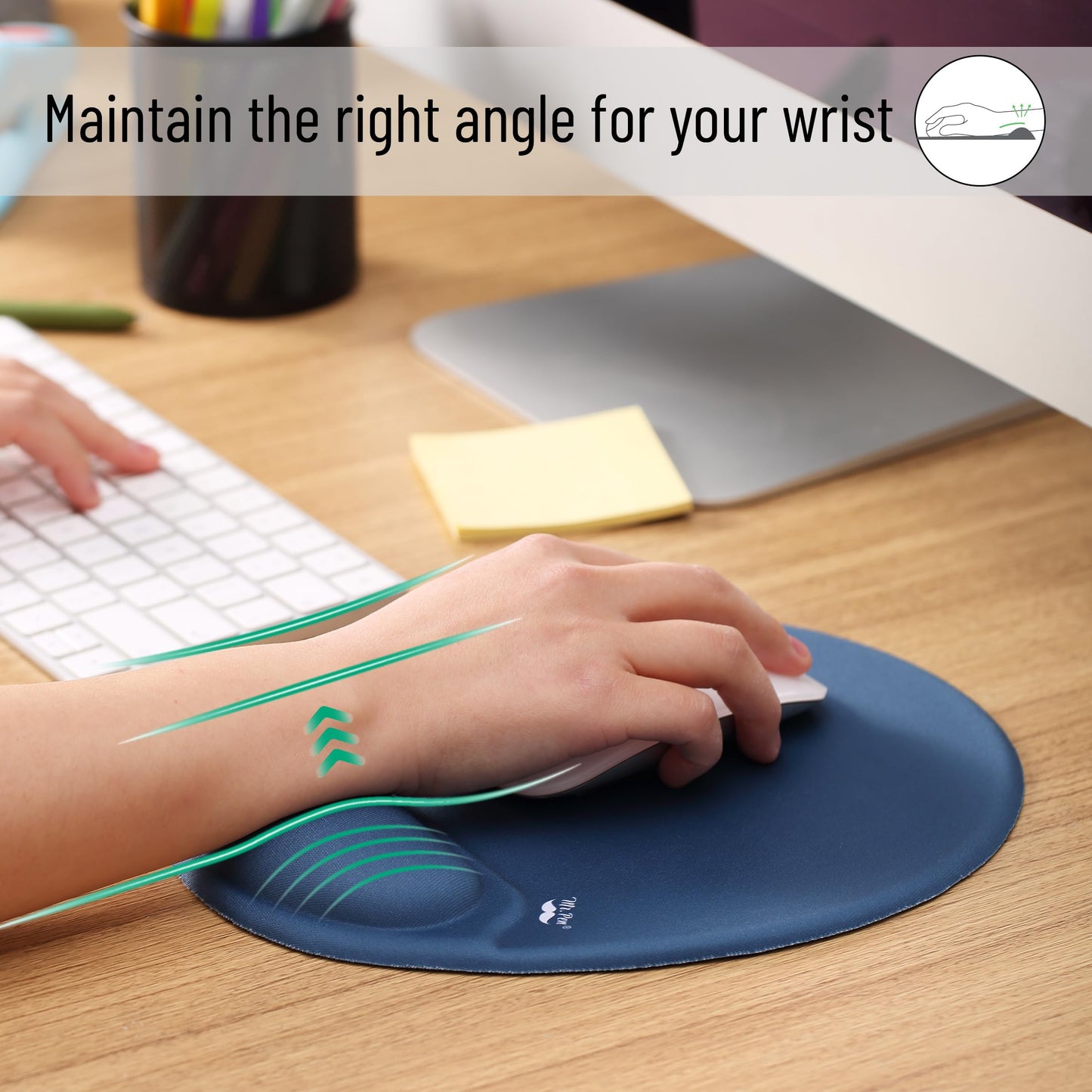 Mr. Pen- Ergonomic Gel Gaming Mouse Pad with Wrist Support