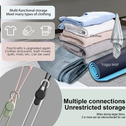 Nearockle 24Pcs Silicone Cable Straps Cord Organizer for Bundling Earphone, Phone Charger, Computer Cords, Reusable Cable Ties Wire Organizer in Home,Office,Kitchen,School (4 Colors)
