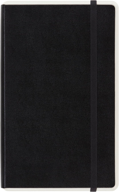 Moleskine Paper Tablet Hard Cover Smart Notebook, Dotted, Large (5" x 8.25") Black - Compatible w/ Moleskine Pen+ Ellipse (Sold Separately) & App, Digitize & Organize Notes, 176 Pages