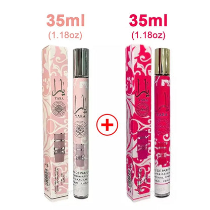 2pcs Yara Eau De Perfumes Men