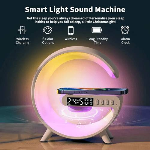 Digital Led Wireless Charger Speaker®