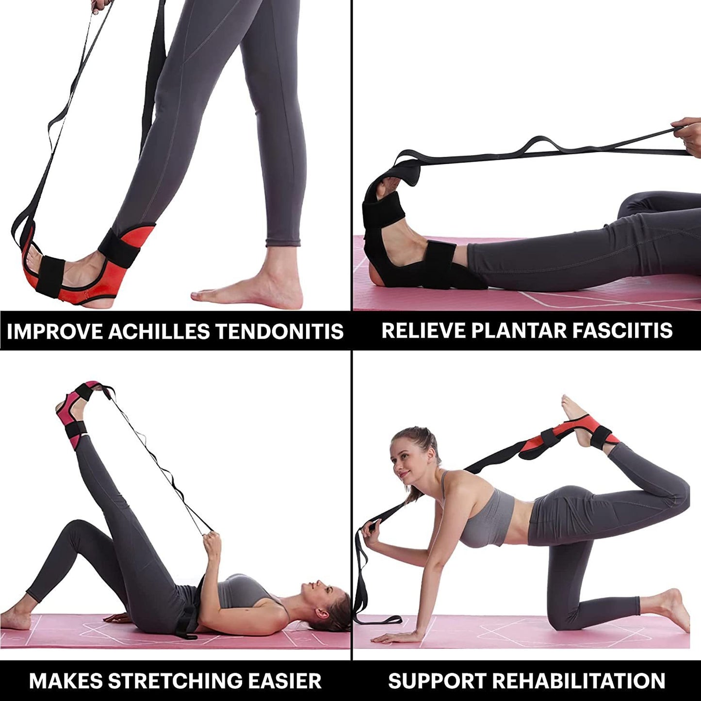 Fascia Stretcher | Leg Stretcher Flexibility Strap